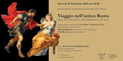 Un Viaggio nell’antica Roma guidati da Carlo Ruta e Sebastiano Tusa Un Viaggio nell’antica Roma guidati da Carlo Ruta e Sebastiano Tusa