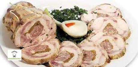 Coniglio in porchetta alla marchigiana Coniglio in porchetta alla marchigiana