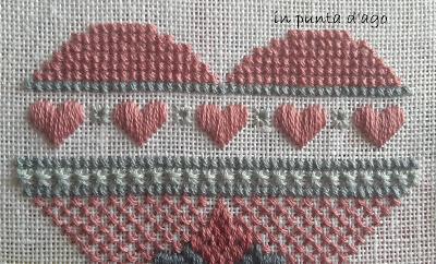bargello heart bargello heart