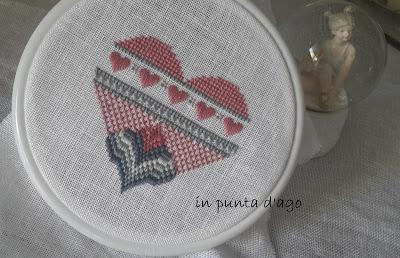 bargello heart bargello heart