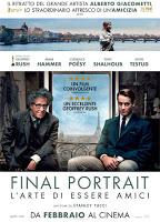 Final Portrait, il nuovo Film della BIM Final Portrait, il nuovo Film della BIM