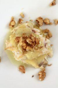 Millefoglie di branzino con patè di carciofi e Montasio fresco branzino-patè-di-carciofi-e-montasio