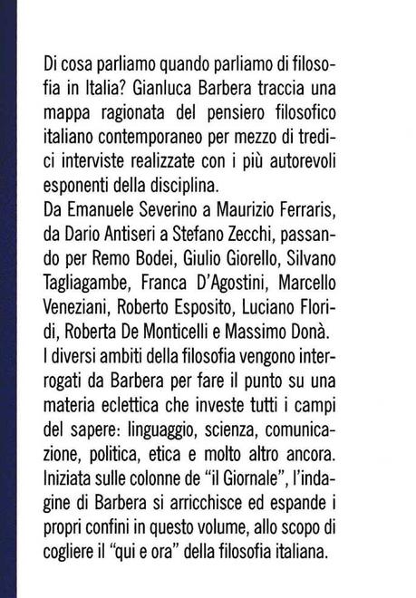 In dialogo con EMANUELE SEVERINO, in : BARBERA GIANLUCA (a cura di), Idee viventi. Il pensiero filosofico oggi, Mimesis edizioni, 2018, p. 21-29 In dialogo con EMANUELE SEVERINO, in : BARBERA GIANLUCA (a cura di), Idee viventi. Il pensiero filosofico oggi, Mimesis edizioni, 2018, p. 21-29