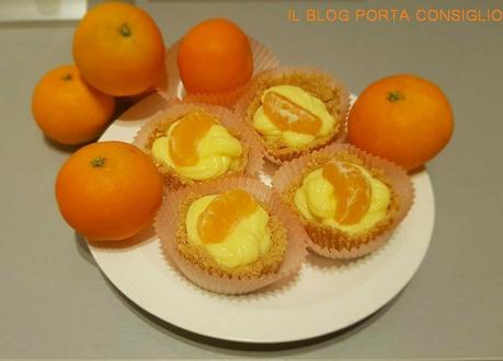 Cestini di crema e mandarini cestini crema e mandarini