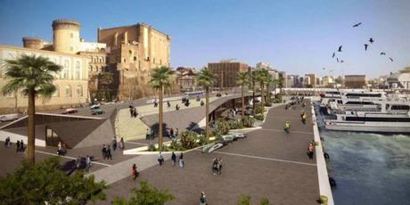 Molo Beverello, nel render anche i “venditori abusivi”. Delrio: “Amo questa città” capocelli