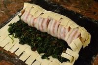 Filetto di maiale in crosta con cuore di spinaci e pancetta Passo 10