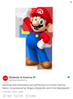 Nintendo Illumination Ufficiale! Prossimamente Vedremo Film Super Mario