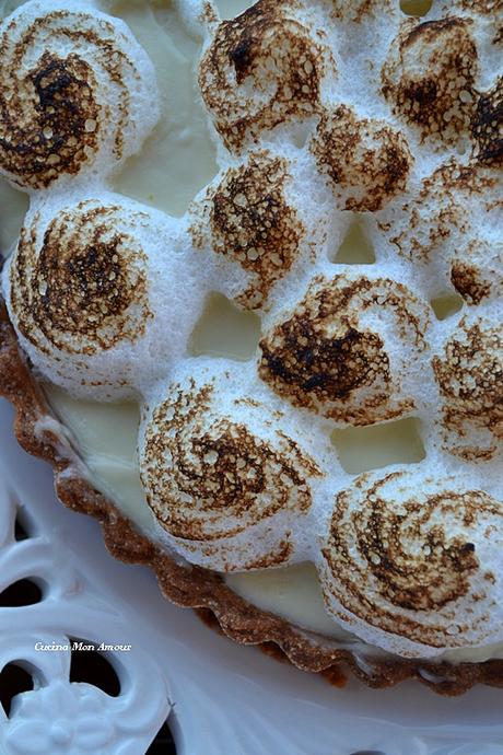 Crostata al Limone Meringata con Crema Namelaka al Limone Crostata al Limone Meringata con Crema Namelaka al Limone