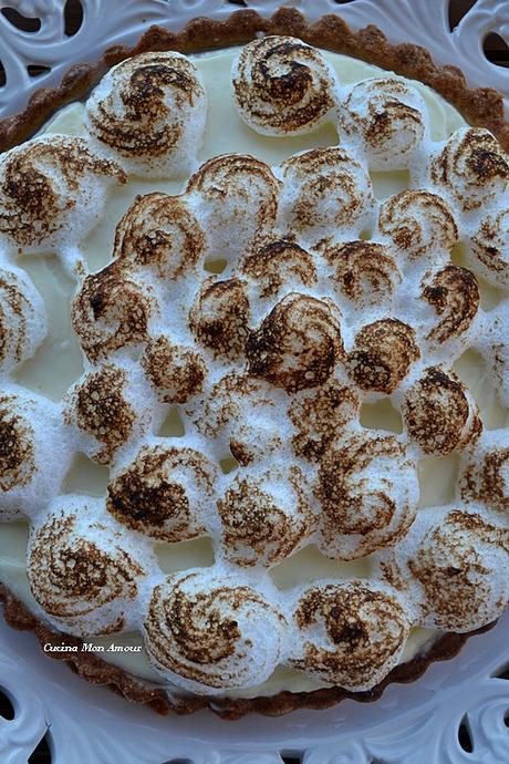 Crostata al Limone Meringata con Crema Namelaka al Limone Crostata al Limone Meringata con Crema Namelaka al Limone