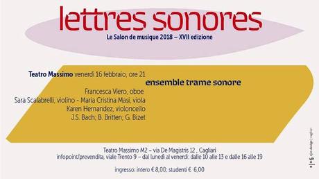 Ritorna l’Ensemble Trame Sonore Ritorna l’Ensemble Trame Sonore