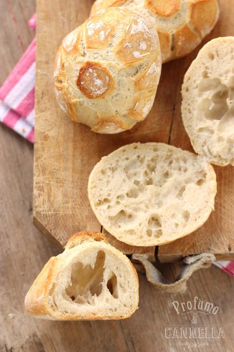 Rosette soffiate a lievitazione naturale – con birra fatta in casa Open Amber Baladin Rosette o michette