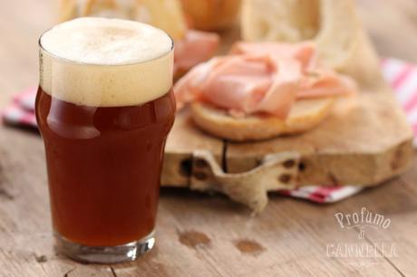 Rosette soffiate a lievitazione naturale – con birra fatta in casa Open Amber Baladin Birra fatta in casa Open Amber Baladin