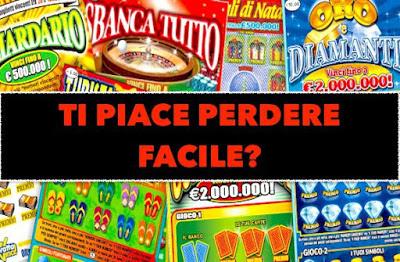 Gratta e vinci, lotto e slot machine sono “truccati” per spillare soldi Gratta e vinci, lotto e slot machine sono “truccati” per spillare soldi