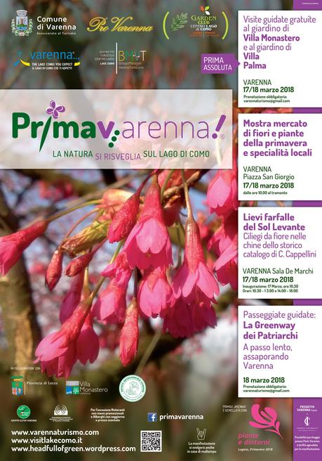 PRIMAV…ARENNA! “La Natura si risveglia sul Lago di Como” V EDIZIONE 17-18 marzo 2018 PRIMAV…ARENNA! “La Natura si risveglia sul Lago di Como” V EDIZIONE 17-18 marzo 2018