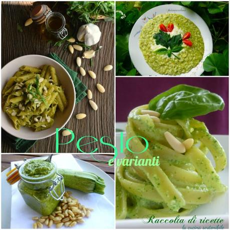 Pesto e varianti | Raccolta di ricette con il pesto Pesto e varianti | Raccolta di ricette con il pesto