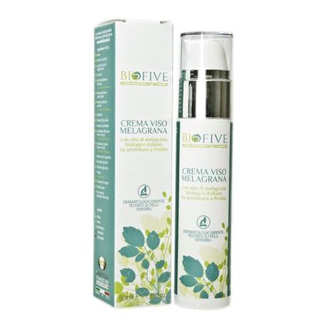 Crema Viso Biologica alla melagrana di BioFive Crema Viso Biologica alla melagrana di BioFive