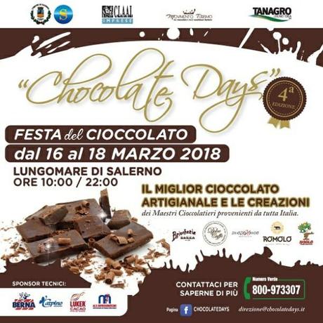 Chocolate Days sul Lungomare di Salerno: 4 giorni col miglior cioccolato d’Italia Chocolate Days sul Lungomare di Salerno: 4 giorni col miglior cioccolato d’Italia