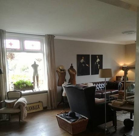 Una bella casa di campagna in Olanda L'immagine può contenere: salotto e spazio al chiuso