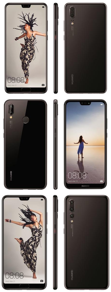 Huawei P20, P20 Lite e P20 Pro: arrivano nuove foto Huawei P20