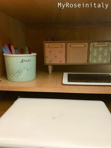 Small spaces: home office cabinet Small spaces: home office cabinet