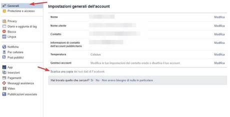 Come scaricare l’archivio di Facebook e scoprire quali dati vengono monitorati Come scaricare l’archivio di Facebook e scoprire quali dati vengono monitorati