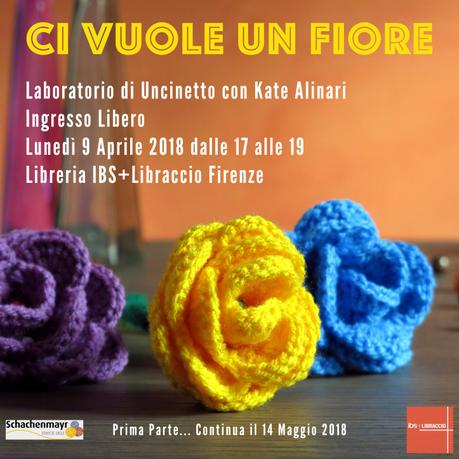 I Lunedì in libreria a Firenze – Laboratori di uncinetto gratuiti I Lunedì in libreria a Firenze – Laboratori di uncinetto gratuiti