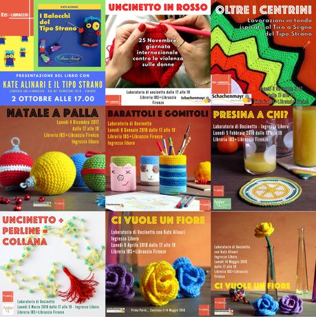 I Lunedì in libreria a Firenze – Laboratori di uncinetto gratuiti I Lunedì in libreria a Firenze – Laboratori di uncinetto gratuiti
