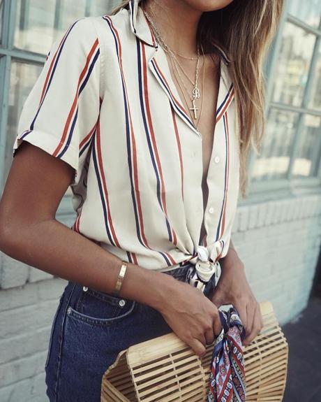 Fashion Trend: facciamo il nodo alla camicia Fashion Trend: facciamo il nodo alla camicia