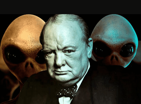 Winston Churchill e gli alieni in un testo inedito del 1939 Winston Churchill e gli alieni in un testo inedito del 1939