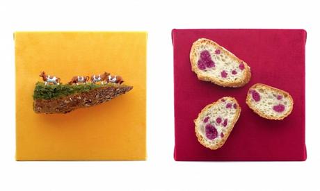 Opere realizzate con il pane Opere realizzate con il pane