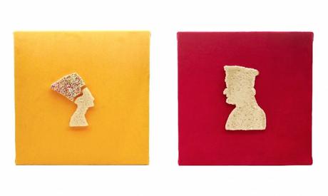 Opere realizzate con il pane Opere realizzate con il pane