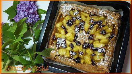 Galletta integrale con Ananas e Mirtilli rossi Galletta integrale con Ananas e Mirtilli rossi