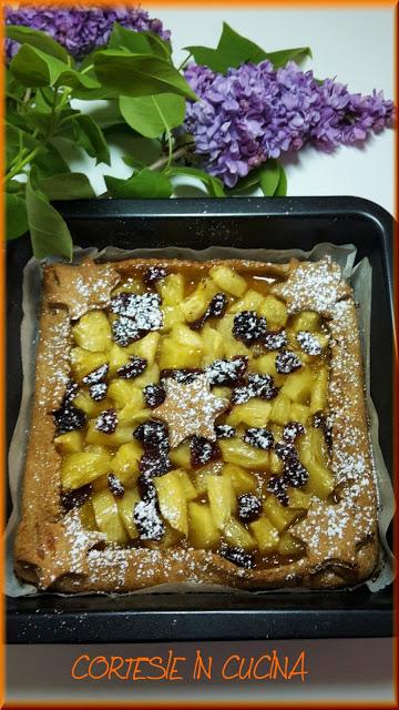 Galletta integrale con Ananas e Mirtilli rossi Galletta integrale con Ananas e Mirtilli rossi