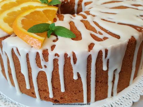 Chiffon cake allo sciroppo di arancia Chiffon cake allo sciroppo di arancia