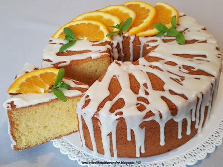 Chiffon cake allo sciroppo di arancia Chiffon cake allo sciroppo di arancia