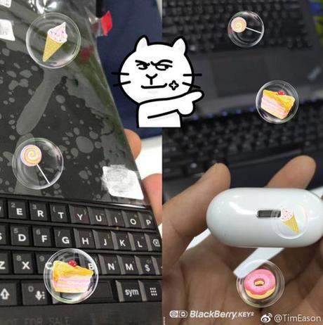 BlackBerry KEY2 si mostra in un’immagine leaked BlackBerry KEY2 si mostra in un’immagine leaked