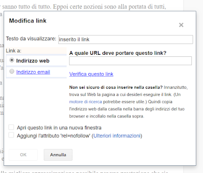 Come usare i LINK del tuo blog: questa DRITTA forse non la sai Come usare i LINK del tuo blog: questa DRITTA forse non la sai