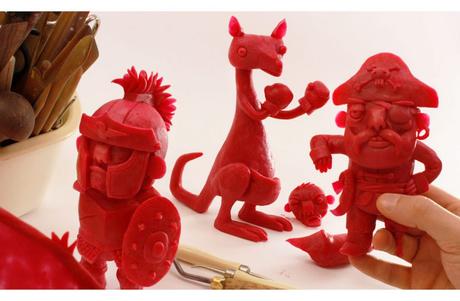 Crea opere e personaggi con la cera dei Babybel Crea opere e personaggi con la cera dei Babybel