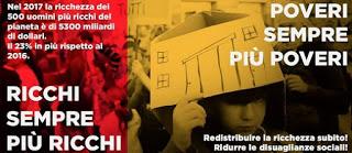 Ridistribuire la ricchezza. Ridistribuire la ricchezza.