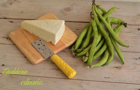 Fave e Pecorino Romano DOP in insalata Fave e Pecorino Romano DOP in insalata