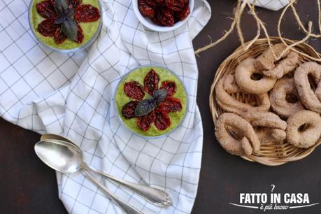 Cheesecake Salate con Pesto e Pomodorini Confit Cheesecake Salate con Pesto e Pomodorini Confit