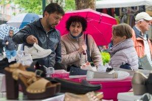 Il maltempo non ha frenato la ‘voglia’ di fiera Carolingia Il maltempo non ha frenato la ‘voglia’ di fiera Carolingia