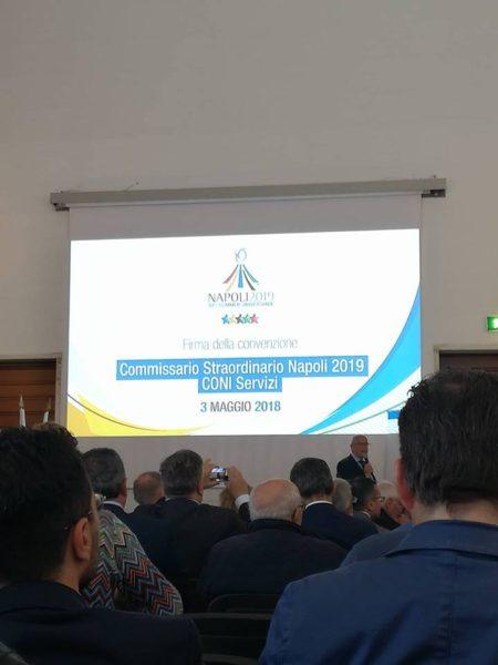 Universiadi 2019 a Napoli: 2500 casette per gli atleti alla Mostra d’Oltremare Universiadi 2019 a Napoli: 2500 casette per gli atleti alla Mostra d’Oltremare
