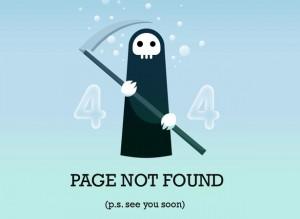La pagina “404″