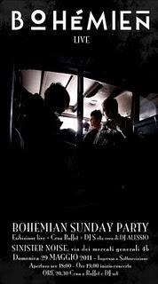 BOHEMIEN al Sinister Noise di Roma.
