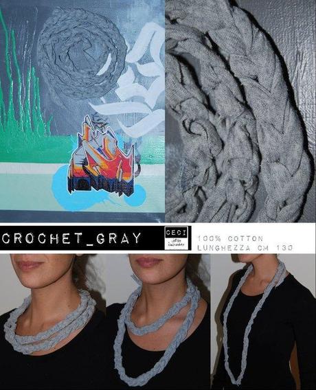 Crochet grey