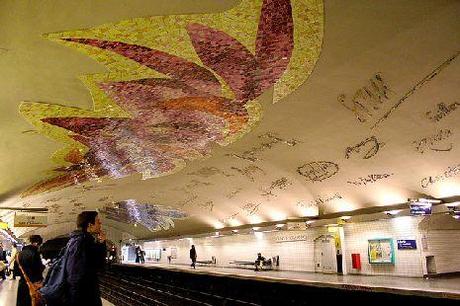 I grandi nomi della stazione Cluny-La Sorbonne