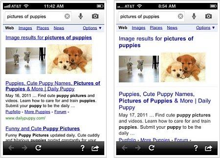 Google Search per iOs diventa più veloce e più facile da usare