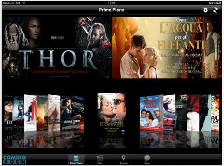 ComingSoon HD per iPad su AppStore