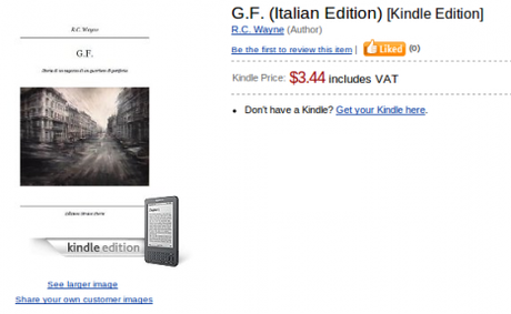 G.F. (Italian Edition) [Kindle Edition]